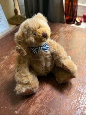 Ganz Heritage Collection Butterscotch Teddy Bear 10”